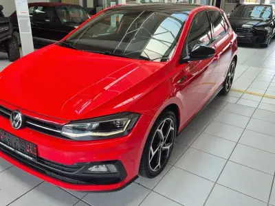 Gebraucht VW Polo R-line 110 PS (80 kW) 2021 Rot Kleinwagen