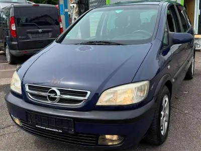 Gebraucht Opel Zafira Njoy 101 PS (74 kW) 2004 Blau Van / Kleinbus