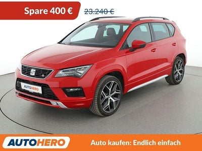 Brugt Seat Ateca 4Drive 190 HK (139 kW) 2019 Rød SUV