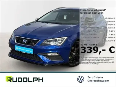 Gebraucht Seat Leon ST FR 180 PS (132 kW) 2017 Blau Kombi