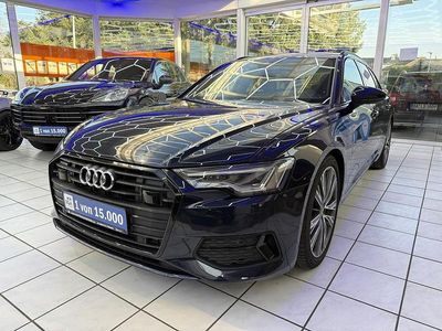 Firmamentblau metallic (metallic) Gebraucht 2019 Audi A6 Sport Kombi | 32.790 € (Etwas zu teuer)