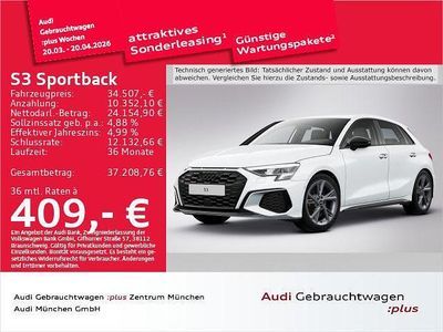 Gebraucht Audi S3 Sport 310 PS (228 kW) 2024 Gletscherweiß metallic Limousine
