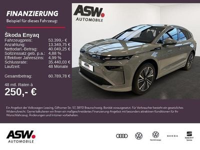 Stahlgrau Neu 2025 Skoda Enyaq iV SUV | 53.399 € (Fairer Preis)