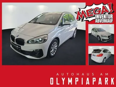 Gebraucht BMW 218 Active Tourer Advantage 140 PS (102 kW) 2019 Weiß Van / Kleinbus