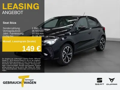 Neu Seat Ibiza FR 116 PS (85 kW) 2026 Schwarz Kleinwagen