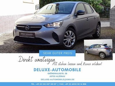 Grau Gebraucht 2021 Opel Corsa Limousine | 9.950 € (Guter Preis)
