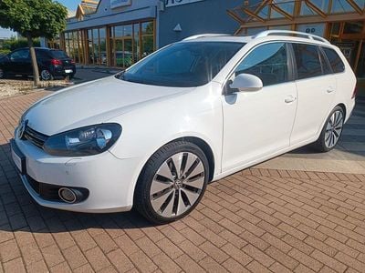 Usata VW Golf VI Highline 140 CV (102 kW) 2010 Bianco Utilitaria