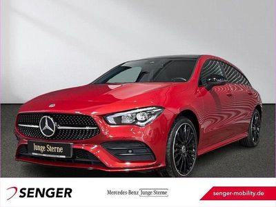 Second-hand Mercedes CLA250e Shooting Brake AMG line 218 CP (160 kW) 2023 Roșu Break