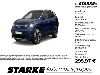 Gebraucht VW ID.4 Pro Performance 150 kW (204 PS) 2021 Blau (blue dusk metallic) SUV