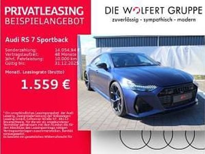 Neu Audi RS7 Sportback Performance 630 PS (463 kW) 2026 Blau (navarrablau matteffektlack audi exclusive) Kleinwagen