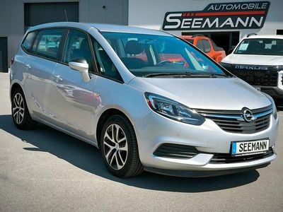 Begagnad Opel Zafira Edition 120 HK (88 kW) 2018 Silver Minibuss