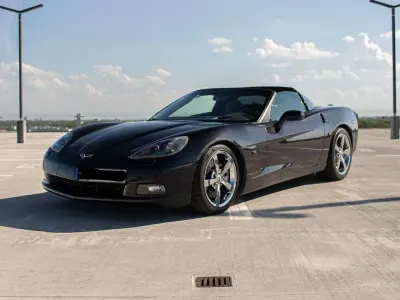 Gebraucht Chevrolet Corvette C6 404 PS (297 kW) 2010 Schwarz Cabrio