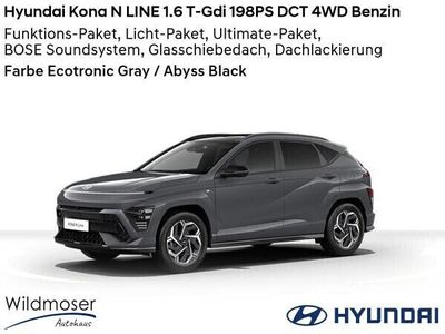 gebraucht Hyundai Kona ❤️ N LINE 1.6 T-Gdi 198PS DCT 4WD Benzin ⏱ Sofort verfügbar! ✔️ mit 6 Zusatz-Paketen
