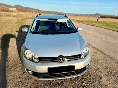 Gebraucht VW Golf VI 122 PS (89 kW) 2009 Silber Kleinwagen