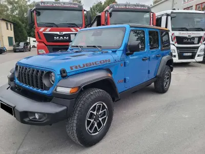 Gebraucht Jeep Wrangler Unlimited Rubicon 272 PS (200 kW) 2025 Blau SUV