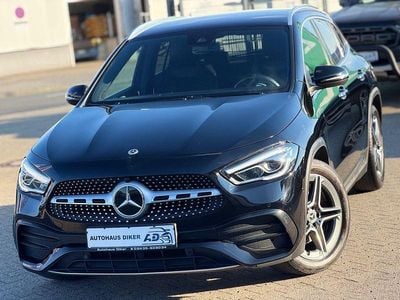 Schwarz Gebraucht 2022 Mercedes GLA200 AMG line SUV | 28.999 € (Fairer Preis)