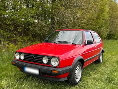 Gebraucht VW Golf II 75 PS (55 kW) 1989 Rot Kleinwagen