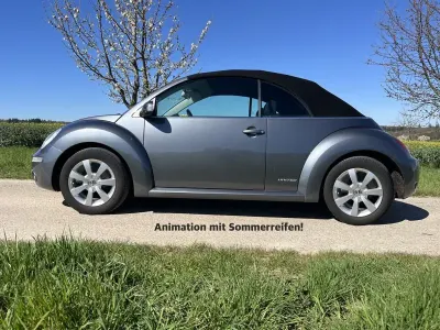 Gebraucht VW New Beetle United 75 PS (55 kW) 2008 Grau Kleinwagen
