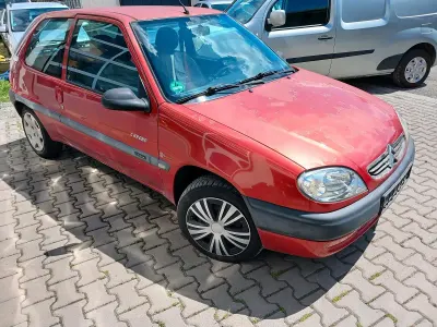Gebraucht Citroën Saxo 44 PS (32 kW) 2002 Rot Kleinwagen