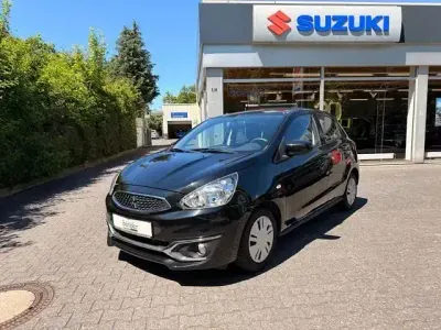 Gebraucht Mitsubishi Space Star Diamant Edition 80 PS (58 kW) 2017 Schwarz Kleinwagen