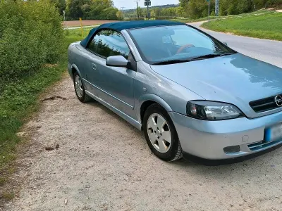 Gebraucht Opel Astra Cabriolet 101 PS (74 kW) 2001 Grau Cabrio