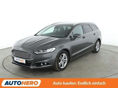Grau Gebraucht 2017 Ford Mondeo Titanium Kombi | 16.290 € (Etwas zu teuer)