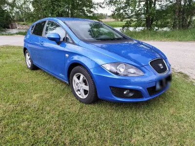 Gebraucht Seat Leon Ecomotive 105 PS (77 kW) 2012 Blau Limousine