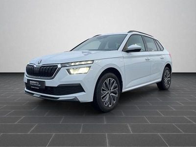 Gebraucht Skoda Kamiq Tour 110 PS (80 kW) 2023 Moonweiß perleffekt SUV