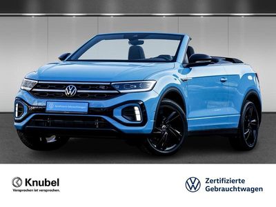 Gebraucht VW T-Roc Cabriolet R-line 150 PS (110 kW) 2024 Teal blue Cabrio