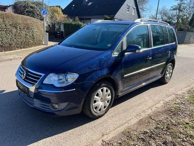 Gebraucht VW Touran Trendline 140 PS (102 kW) 2007 Blau Van / Kleinbus