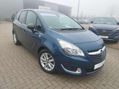 Nacht blau Gebraucht 2016 Opel Meriva drive Van / Kleinbus | 10.480 € (Teuer)
