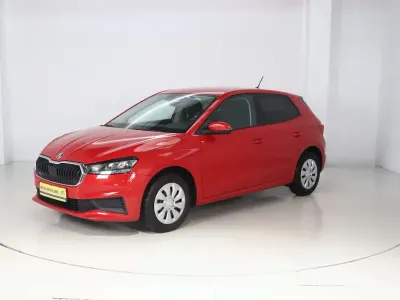 Brugt Skoda Fabia 65 HK (47 kW) 2022 Rød Sedan