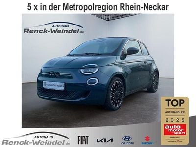 Gebraucht Fiat 500e La Prima 86 kW (118 PS) 2021 Blau Cabrio