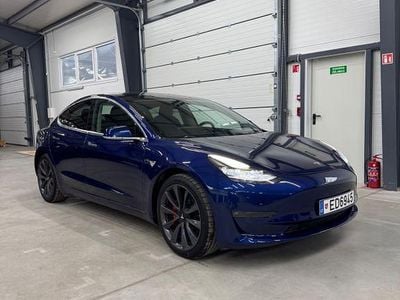 Blau Gebraucht 2018 Tesla Model 3 Limousine | 17.500 € (Fairer Preis)