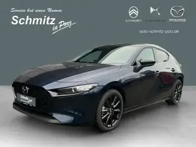 Neu Mazda 3 Homura-Line 140 PS (102 kW) 2025 Blau Limousine