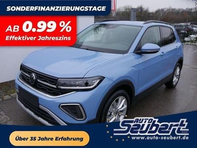Neu VW T-Cross Life 116 PS (85 kW) 2025 Caribbean blue metallic SUV