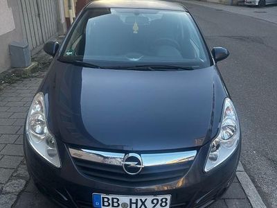 Gebraucht Opel Corsa Innovation 80 PS (58 kW) 2009 Blau Kleinwagen
