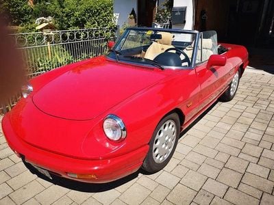 Gebraucht Alfa Romeo Spider 120 PS (88 kW) 1992 Rot Cabrio