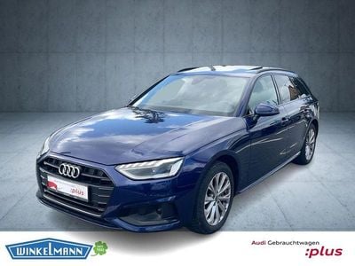 Second-hand Audi A4 Advanced Plus 204 CP (150 kW) 2021 Albastru Break
