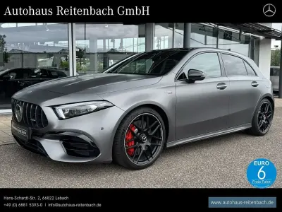 Gebraucht Mercedes A45 AMG AMG 421 PS (309 kW) 2021 Manufaktur mountaingrau magno Kleinwagen