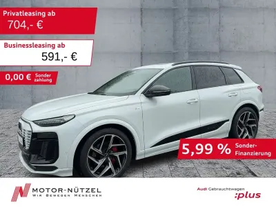 Gebraucht Audi Q6 e-tron S-Line 284 kW (387 PS) 2025 Gletscherweiß metallic SUV