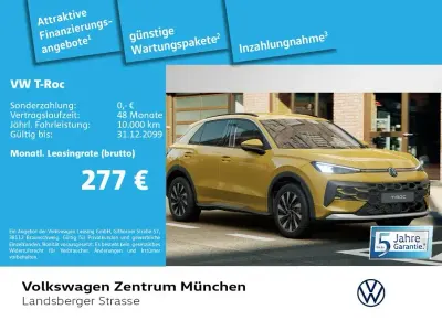 Gebraucht VW T-Roc Cabriolet Life 116 PS (85 kW) 2026 Gelb SUV