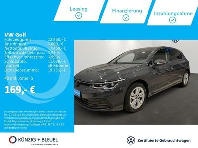 Uranograu Gebraucht 2023 VW Golf VIII Life Limousine | 22.149 € (Fairer Preis)