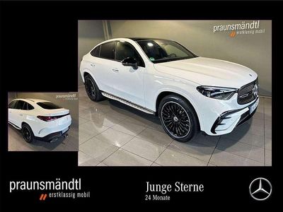 Gebraucht Mercedes GLC220 AMG 197 PS (144 kW) 2025 Unilack polarweiß Coupé