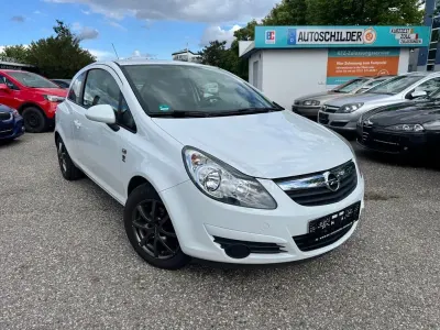 Gebraucht Opel Corsa 87 PS (63 kW) 2010 Weiß Kleinwagen