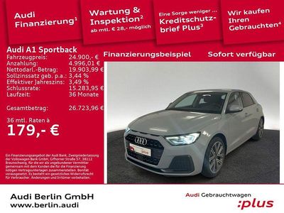 Gebraucht Audi A1 Sportback Advanced Plus 95 PS (69 kW) 2025 Pfeilgrau perleffekt Kleinwagen