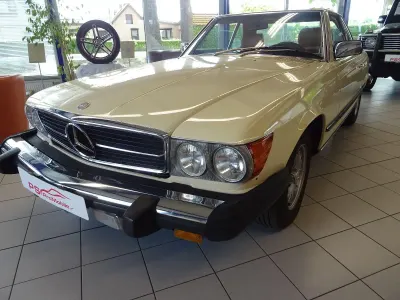 Gebraucht Mercedes SL380 155 PS (114 kW) 1981 Gelb Cabrio