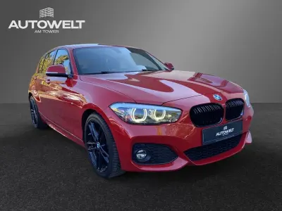 Usata BMW 120 M Sport 184 CV (135 kW) 2018 Rosso Utilitaria