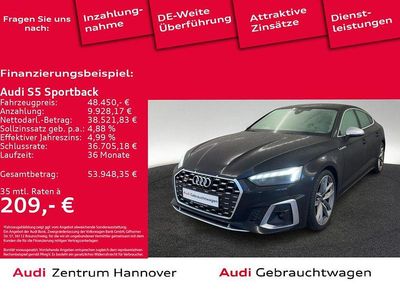 Gebraucht Audi S5 Sportback Ambiente 341 PS (250 kW) 2022 Mythosschwarz metallic Kleinwagen