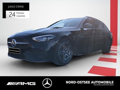 Gebraucht Mercedes C220 AMG 200 PS (147 kW) 2022 Unilack schwarz Kombi